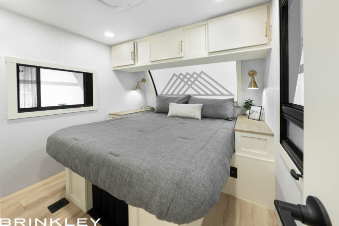 CPAP Ready Luxury Travel Trailer Bedroom