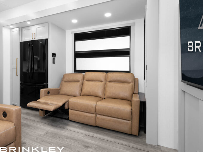 Optional Sofa w/ 3 Recliners