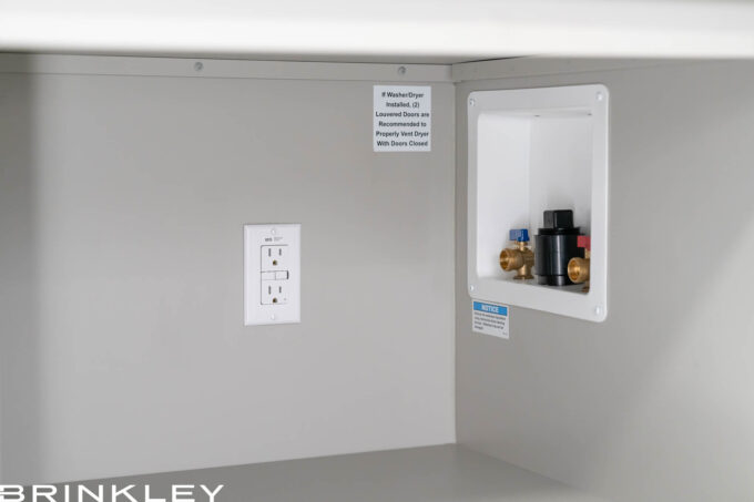 travel trailer with washer & dryer