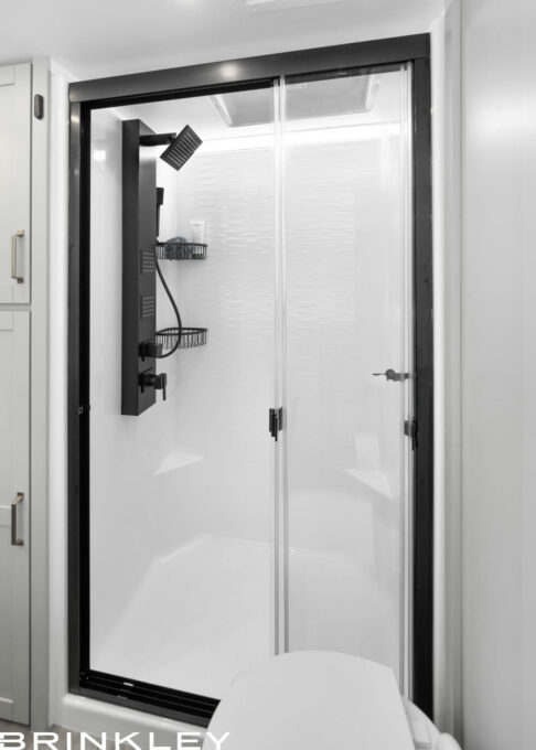 Luxury Fifth Wheel Shower
