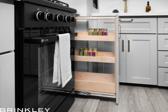 Pull-Out Spice Rack