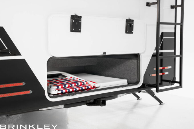 Rear Fifth Wheel Storage Compartment