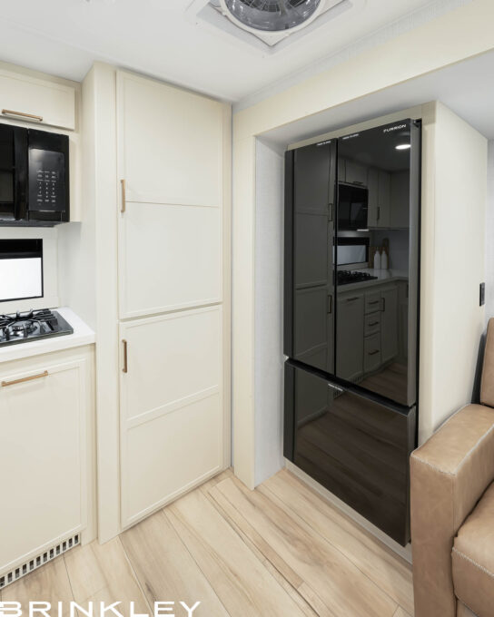 Large RV Pantry & Fridge