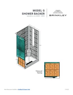 Model G Shower Backer 001 090 pdf image