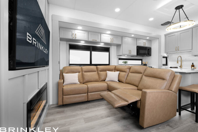 L-Sofa with Recliners