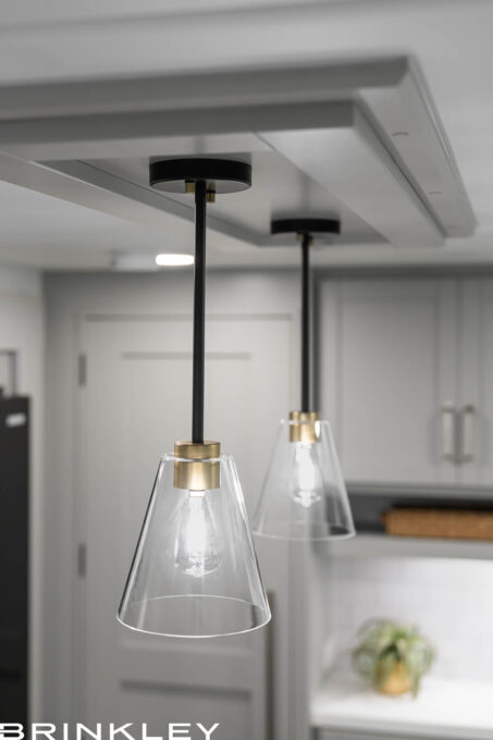 Model Z AIR 297 Travel Trailers Kitchen Pendants 2025 Brikley RV 7399