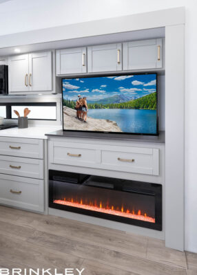 Televator with 50″ Smart TV