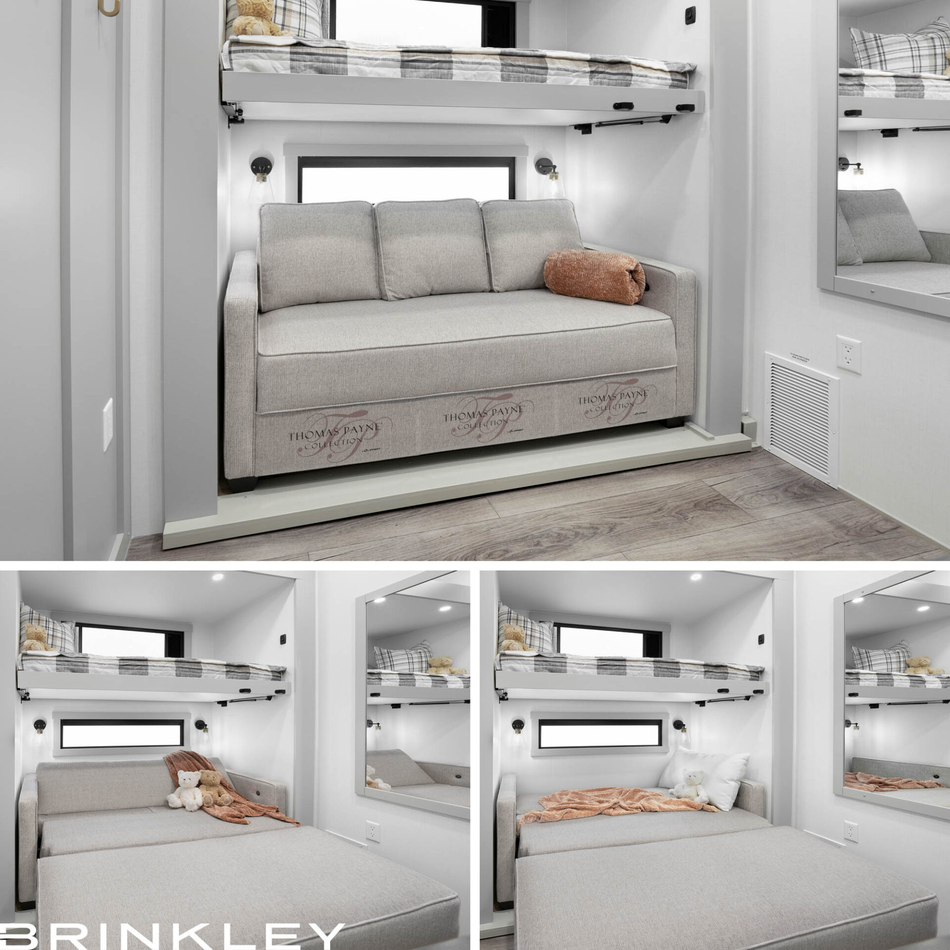 Optional Trifold w/ Reclining Back