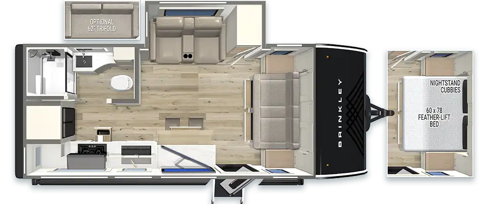 Small Lightweight Travel Trailers Floorplan Ix 20