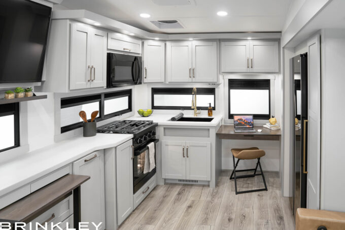 Rear Kitchen & Office Space