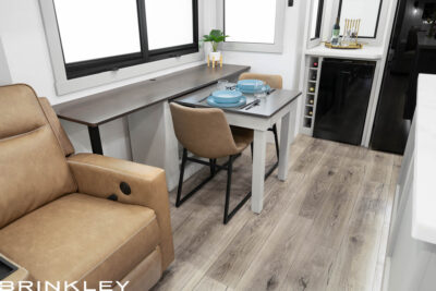 2025 Brinkley RV Model Z 3300 Dining Room Dinesk 5717