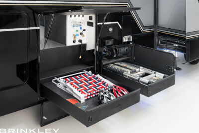 Fifth Wheel Toy Hauler Cargo Storage Drawers