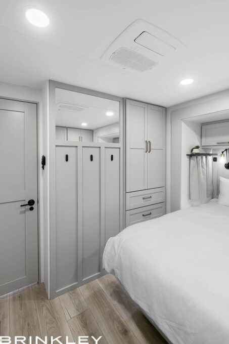 Model Z AIR 310 Travel Trailers Bedroom Storage 2025 Brinkley RV 7798