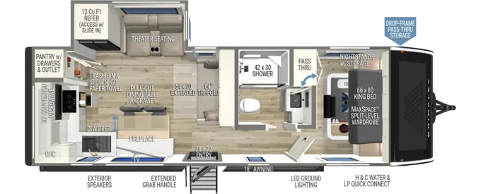 Model I 275 Luxury Travel Trailers by Brinkley RV