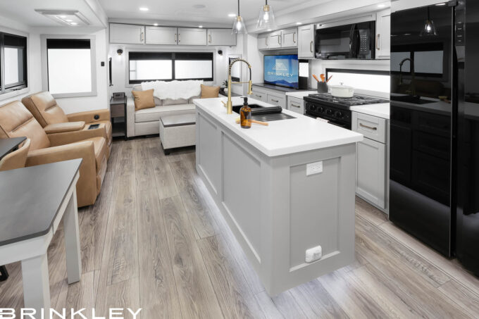 Luxury Travel Trailers with Residencial Interiors